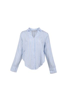 شومیز آستین بلند راه راه