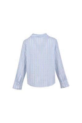 شومیز آستین بلند راه راه