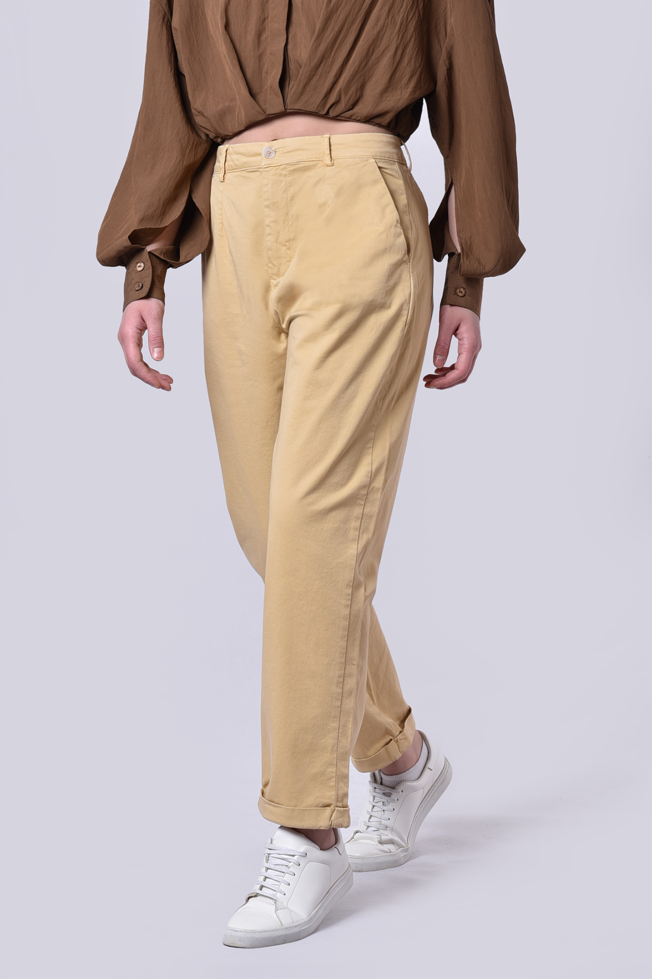 شلوار کتان ساده