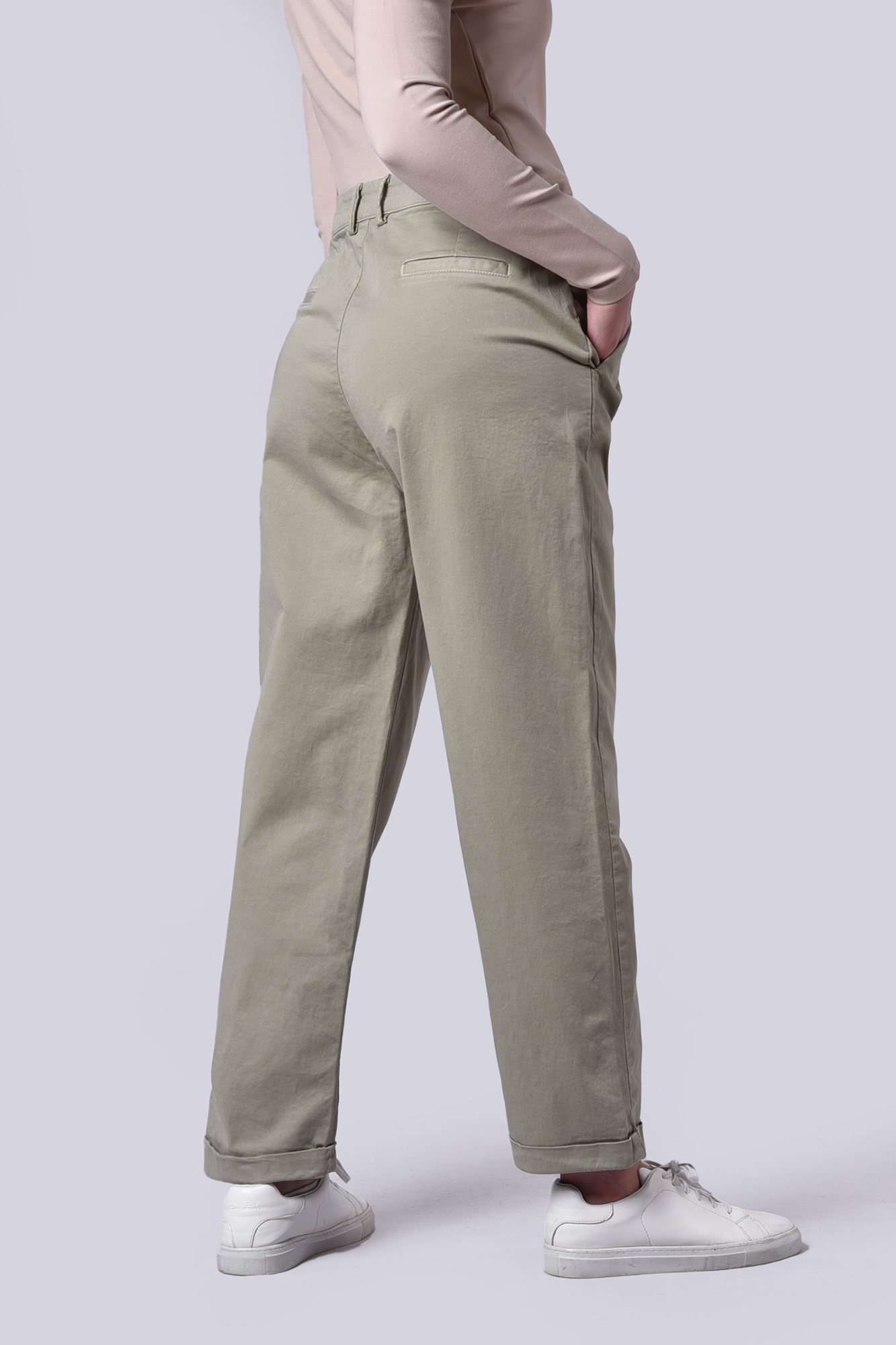 شلوار کتان ساده