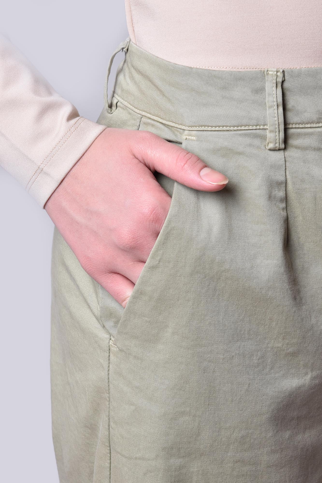 شلوار کتان ساده