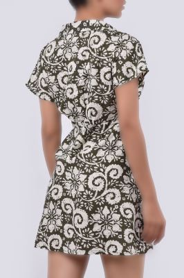 پیراهن کوتاه لینن