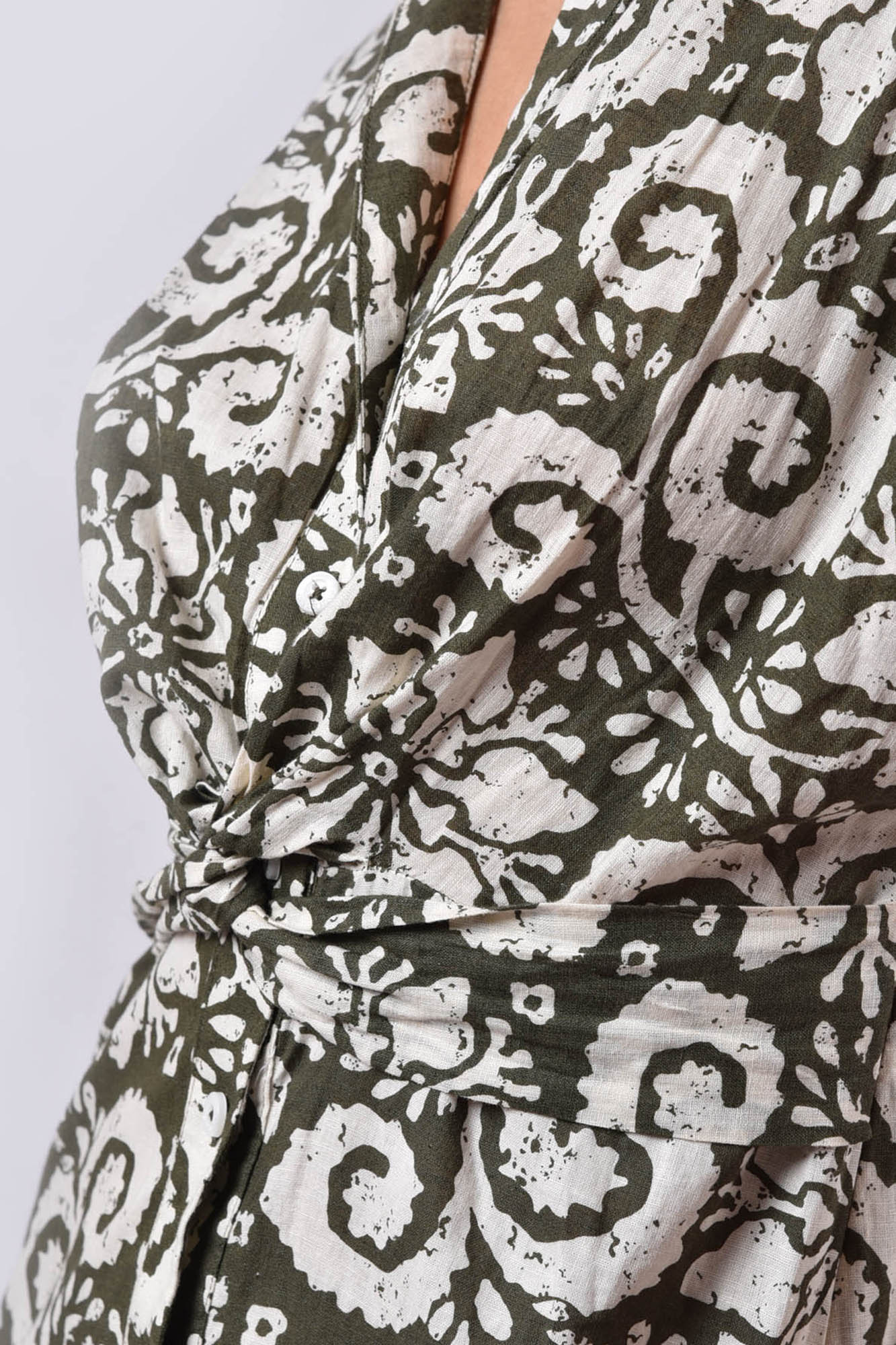 پیراهن کوتاه لینن