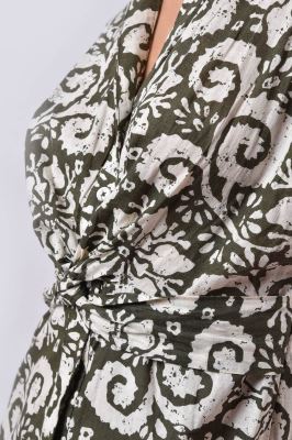 پیراهن کوتاه لینن