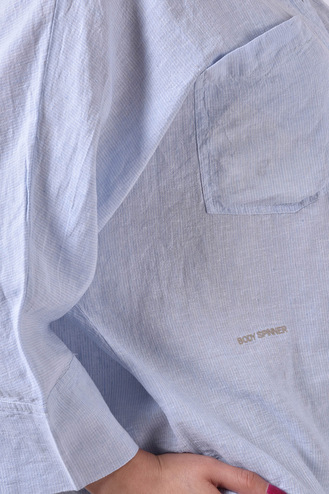 شومیز آستین بلند لینن