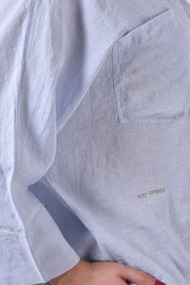 شومیز آستین بلند لینن