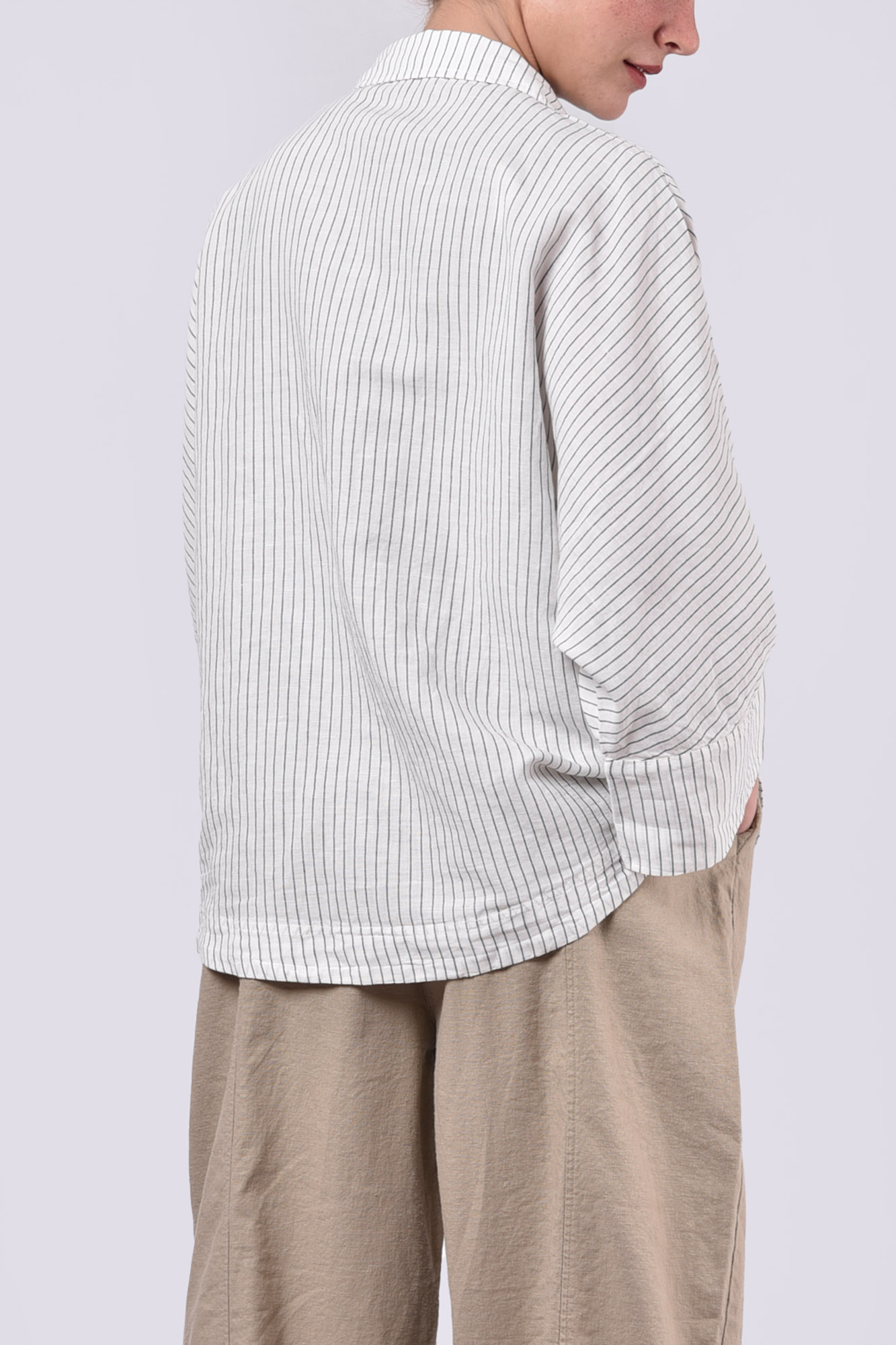 شومیز آستین بلند لینن