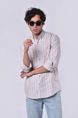 پیراهن آستین بلند راه راه