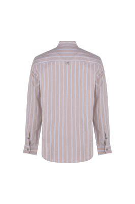 پیراهن آستین بلند راه راه