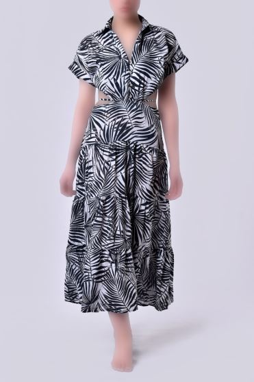 پیراهن بلند لینن