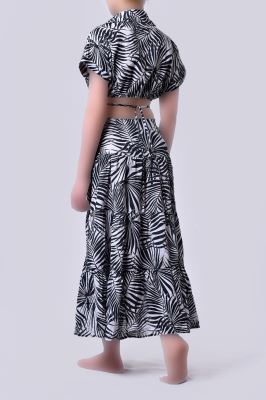 پیراهن بلند لینن