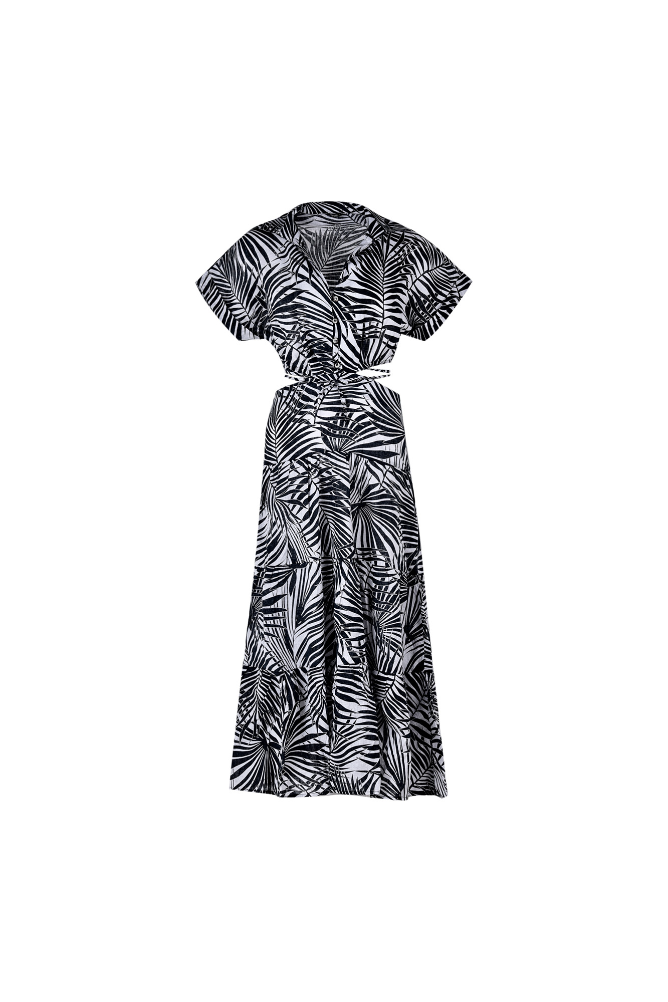 پیراهن بلند لینن