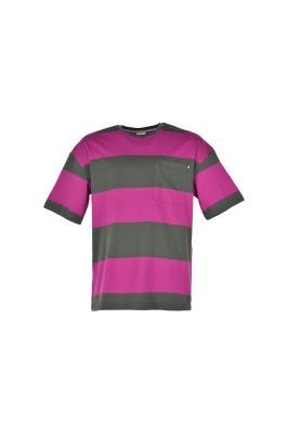 تیشرت آستین کوتاه راه راه