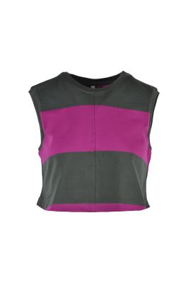 تاپ تیشرتی راه راه زنانه