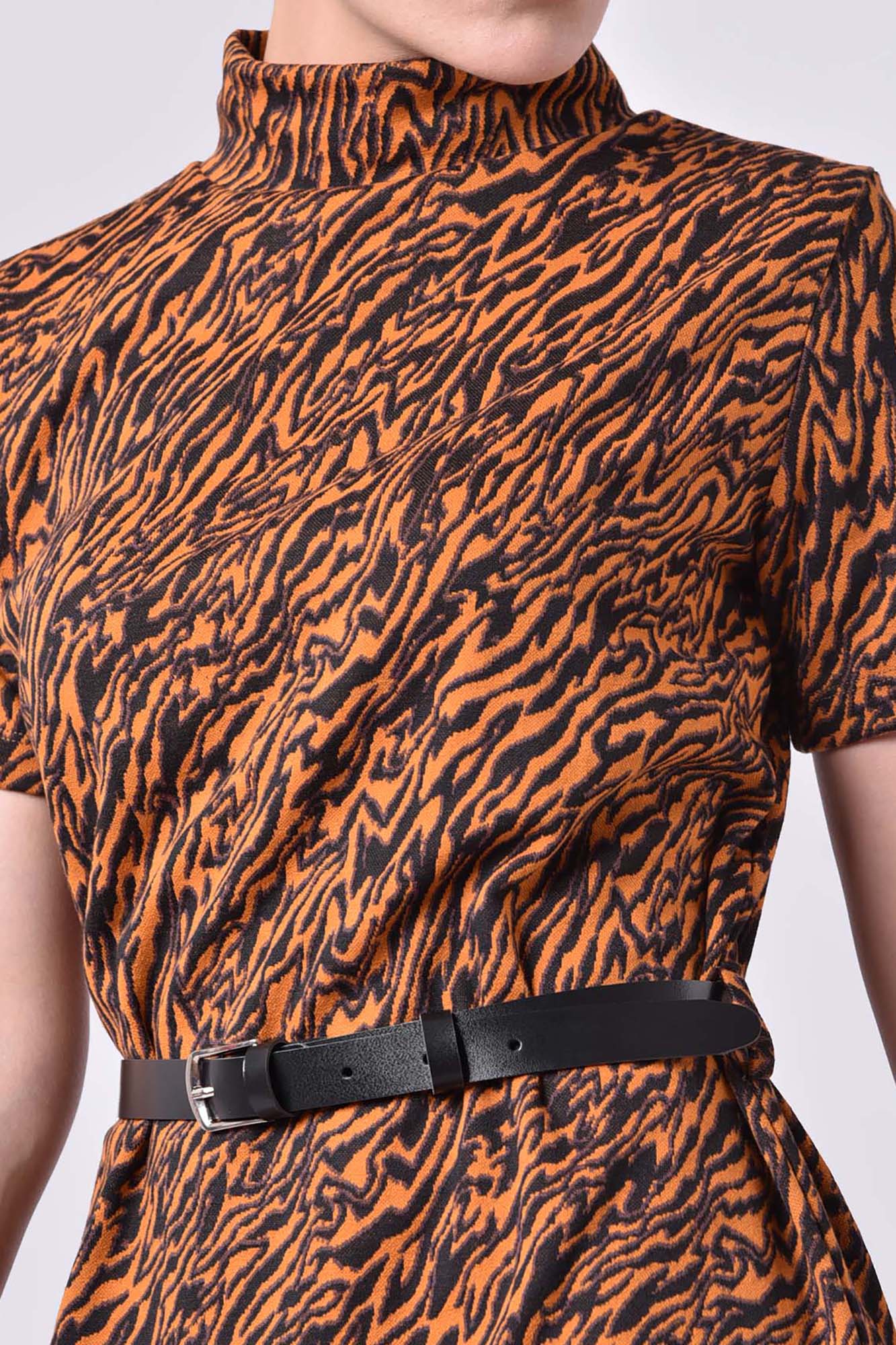 پیراهن کوتاه ژاکارد