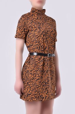 پیراهن کوتاه ژاکارد