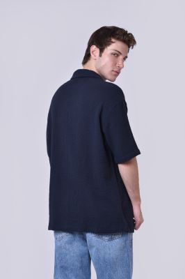 پیراهن آستین کوتاه کنفی