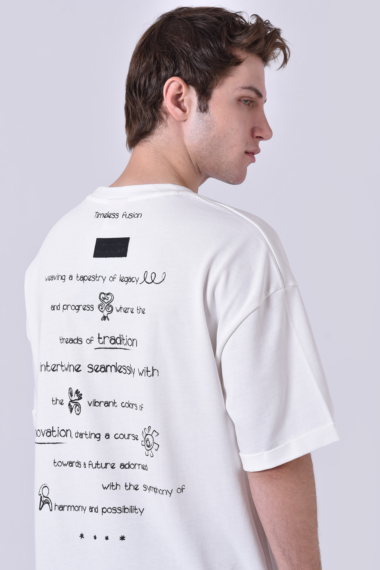 تیشرت آستین کوتاه چاپی