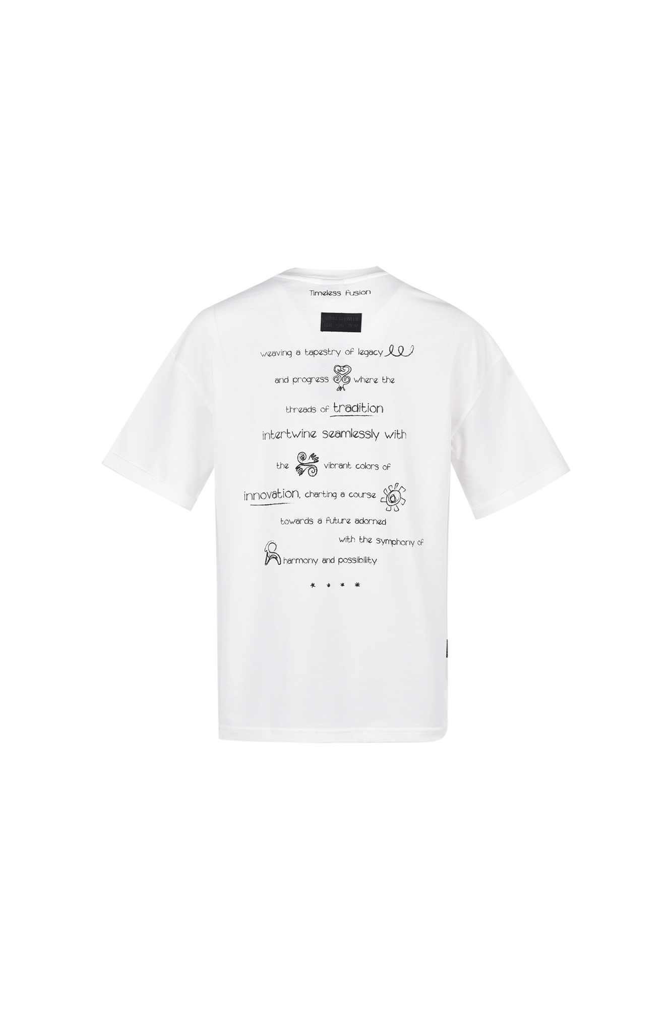 تیشرت آستین کوتاه چاپی