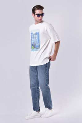 تیشرت آستین کوتاه چاپی