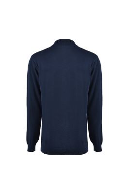 پلیور بافت نیم زیپ