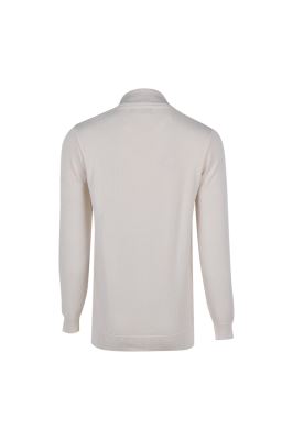 پلیور بافت نیم زیپ