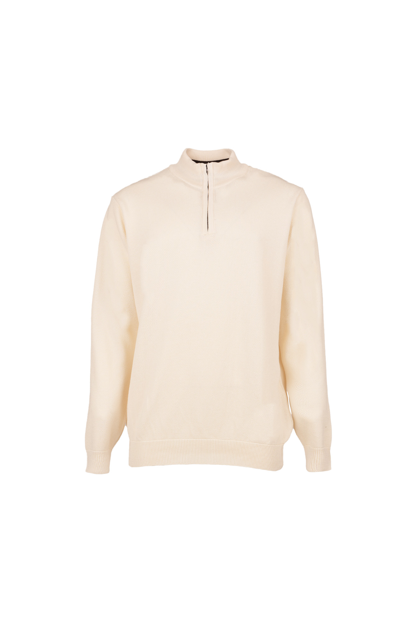 پلیور بافت نیم زیپ