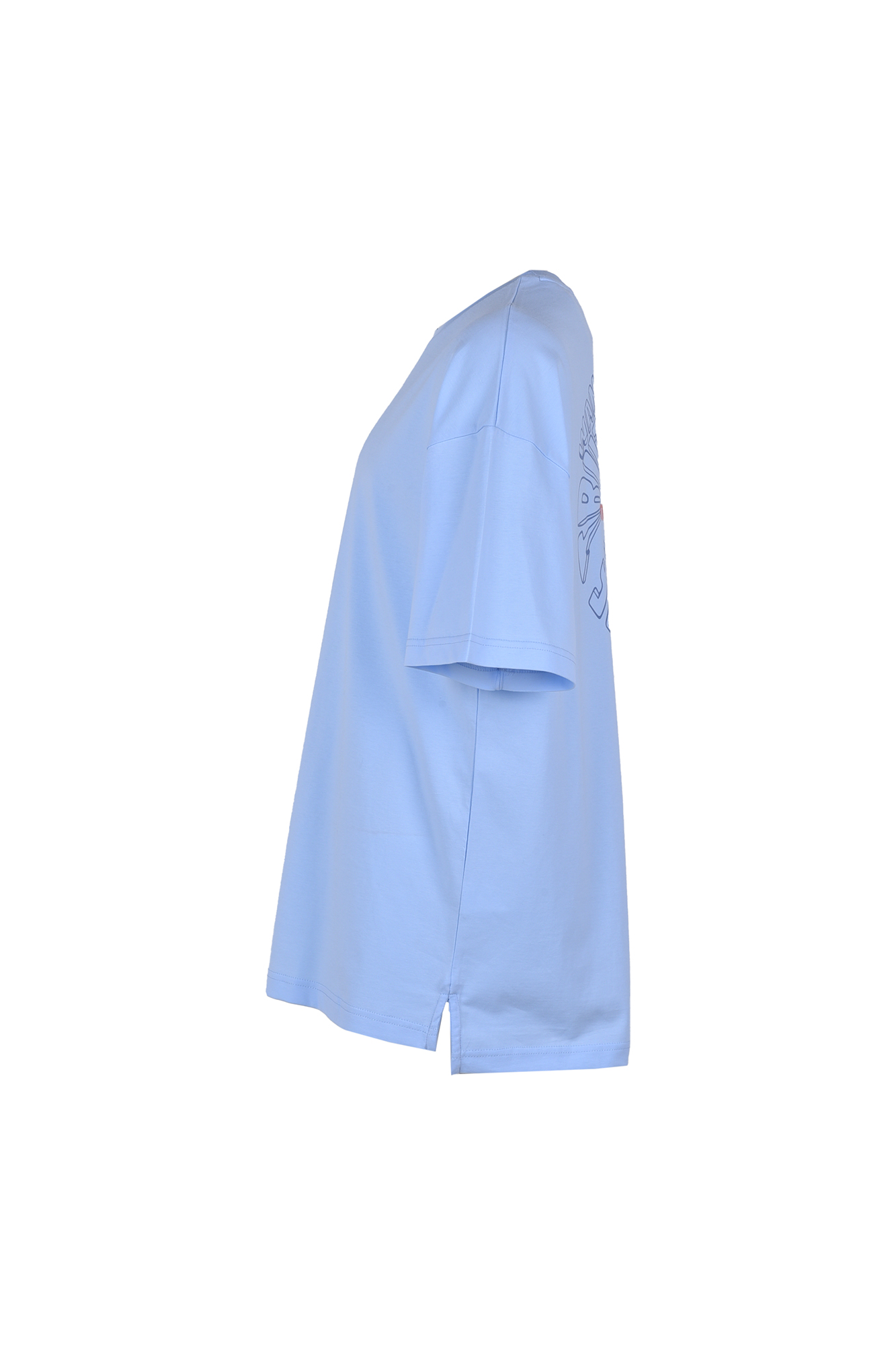 تیشرت آستین کوتاه چاپی