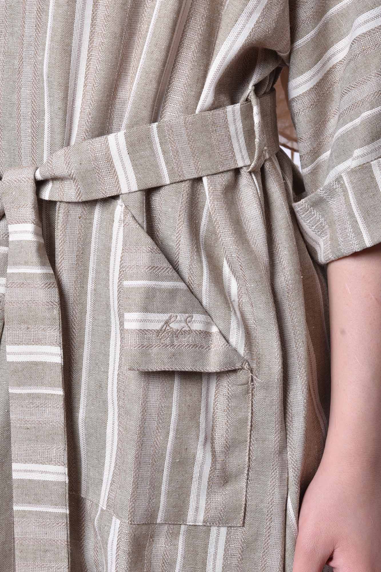 مانتو غیر رسمی راه راه