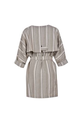 مانتو غیر رسمی راه راه