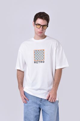 تیشرت آستین کوتاه چاپی