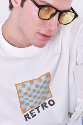 تیشرت آستین کوتاه چاپی