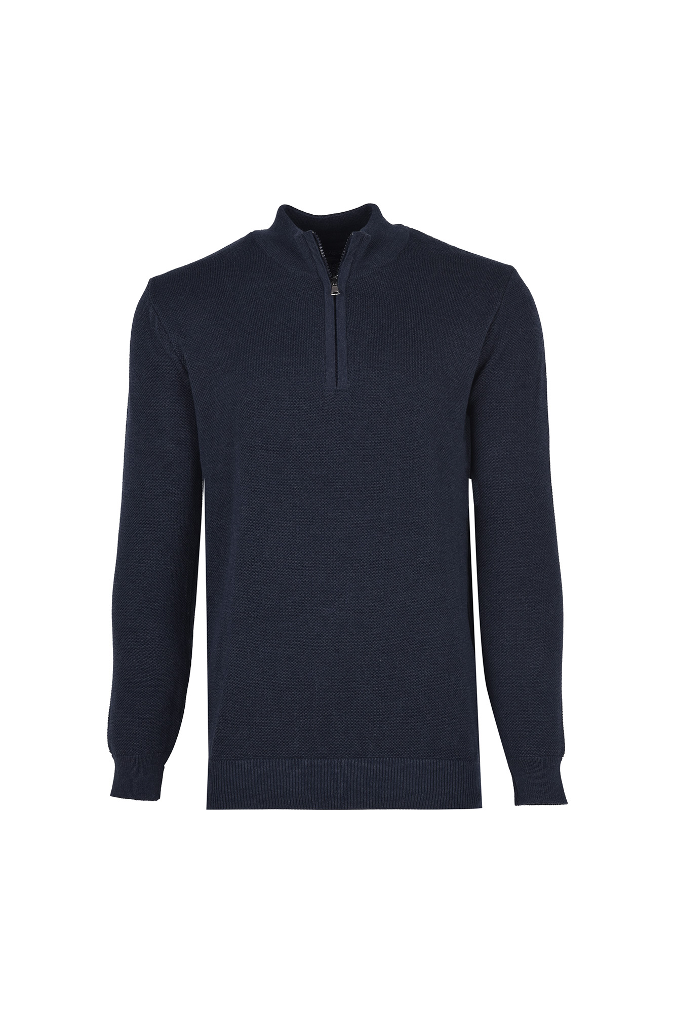 پلیور بافت نیم زیپ