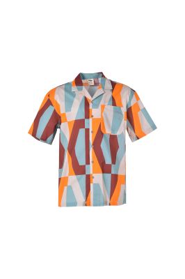 پیراهن آستین کوتاه طرحدار