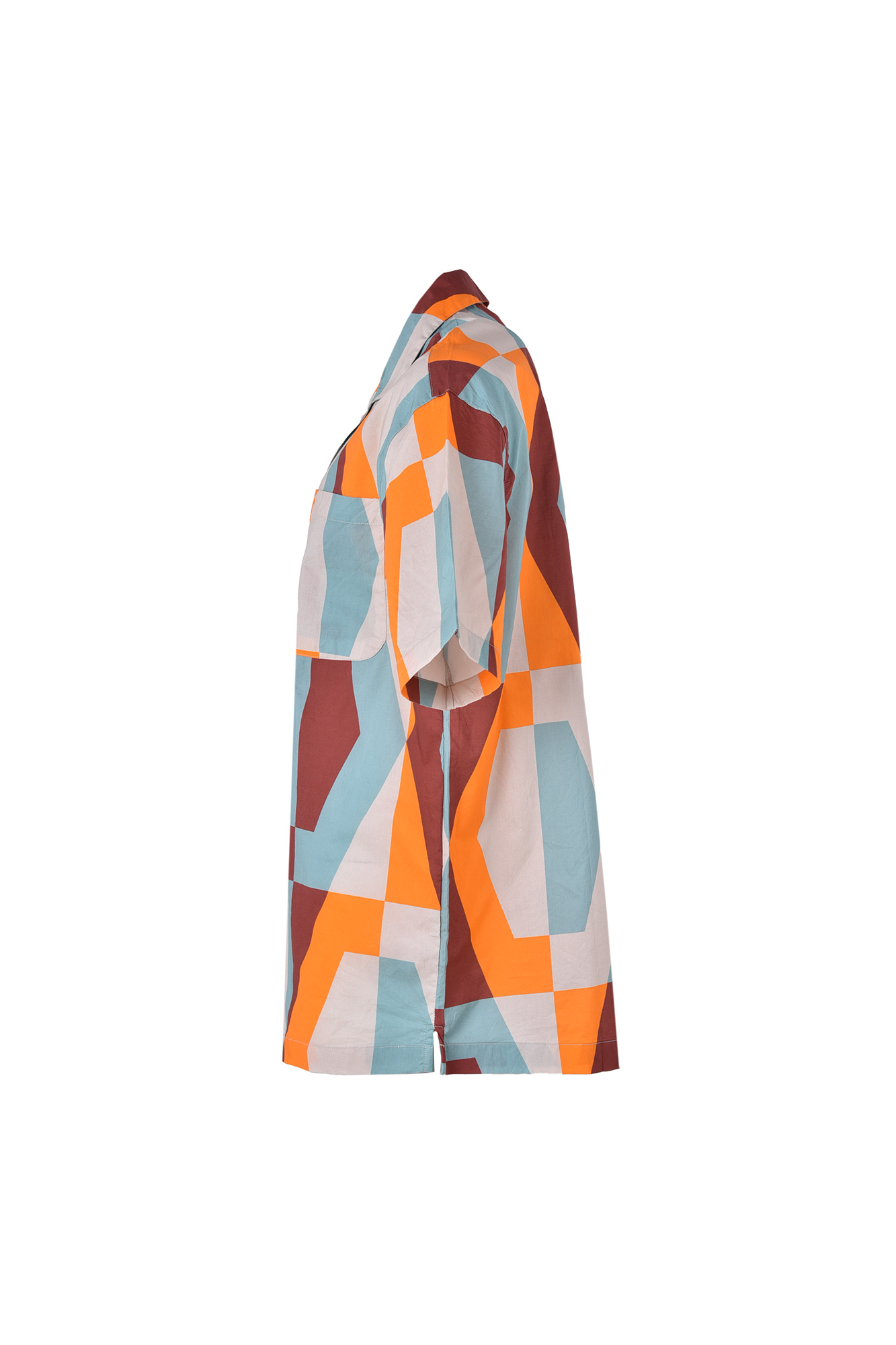 پیراهن آستین کوتاه طرحدار