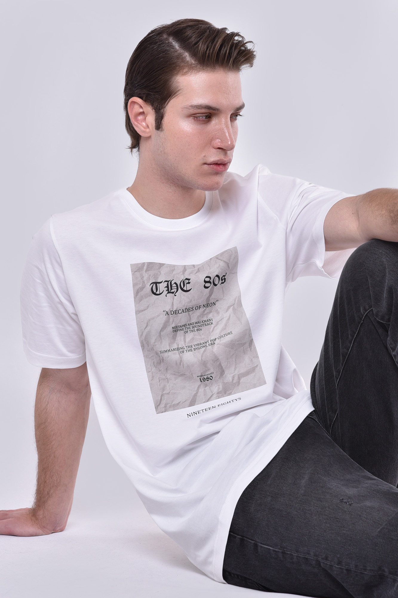 تیشرت آستین کوتاه چاپی