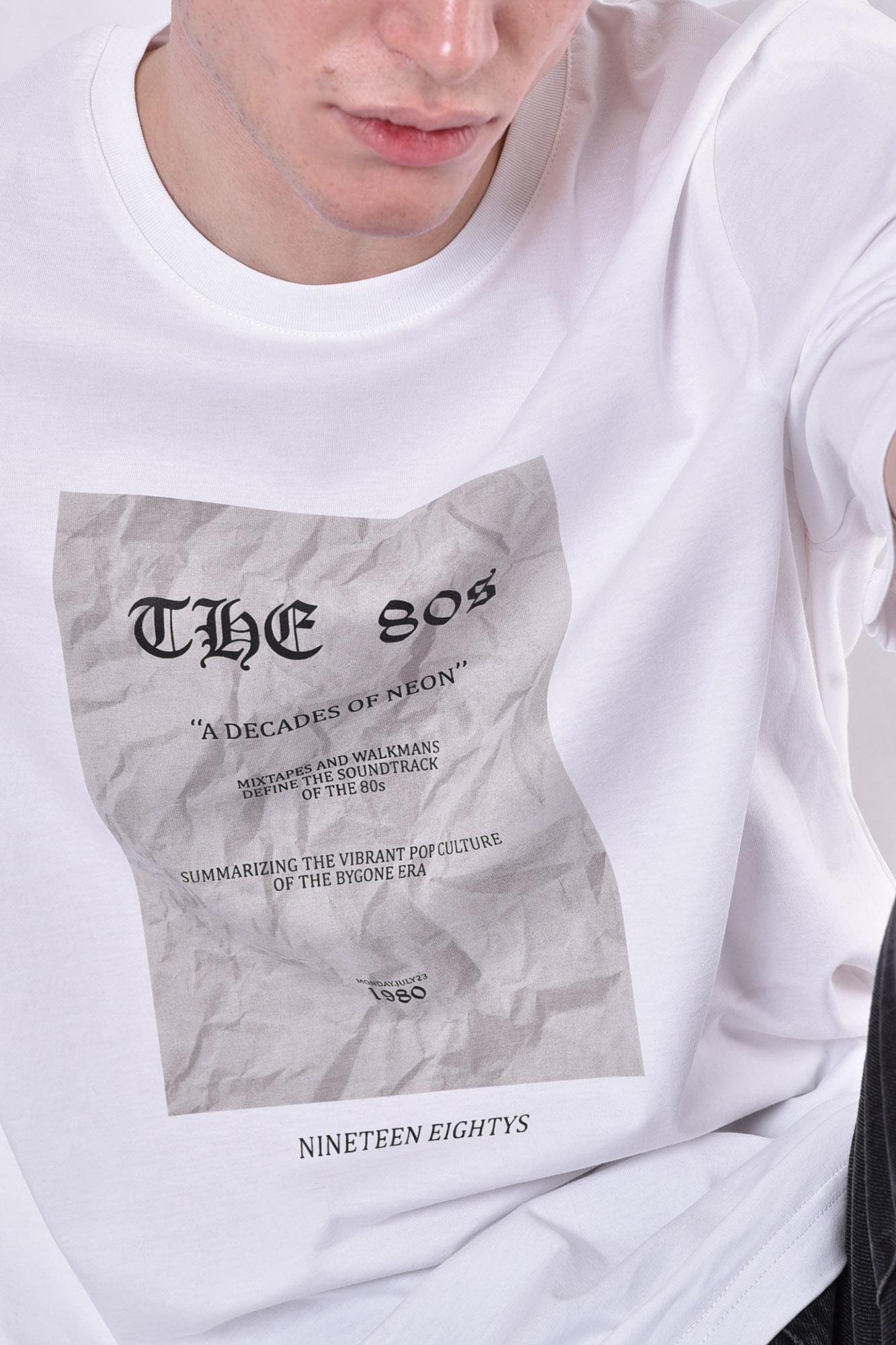 تیشرت آستین کوتاه چاپی