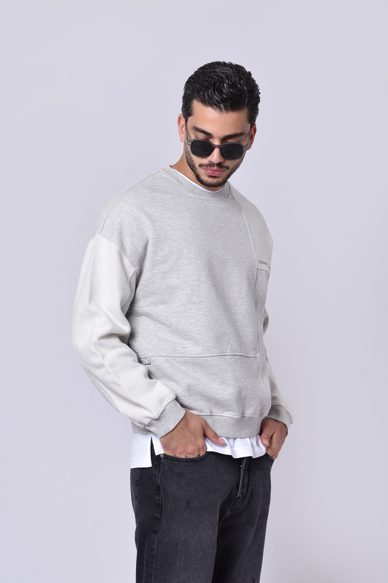 سوئیشرت آستین بلند گلدوزی