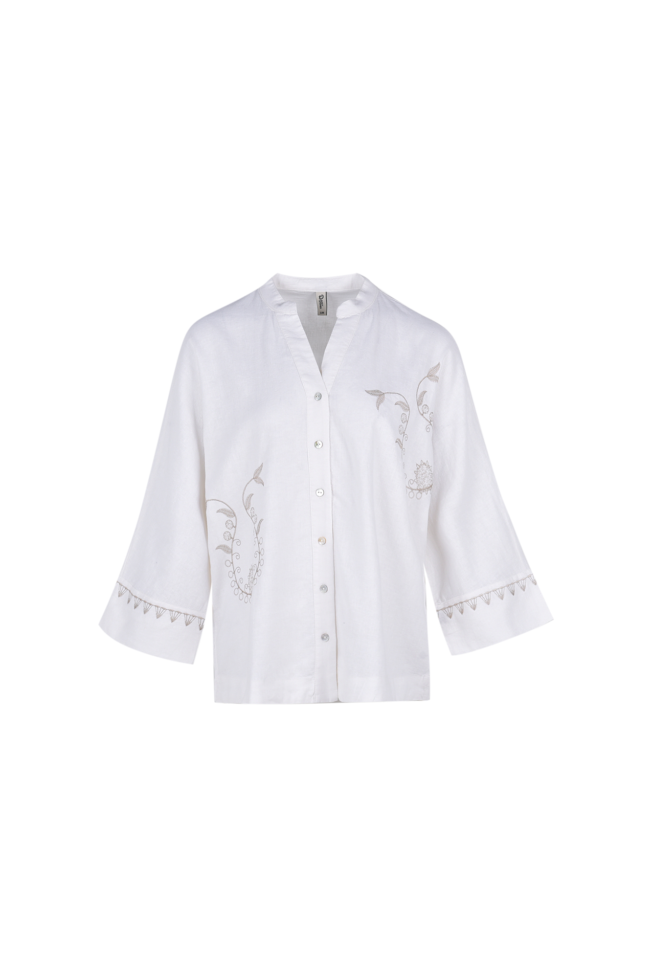 شومیز آستین بلند گلدوزی