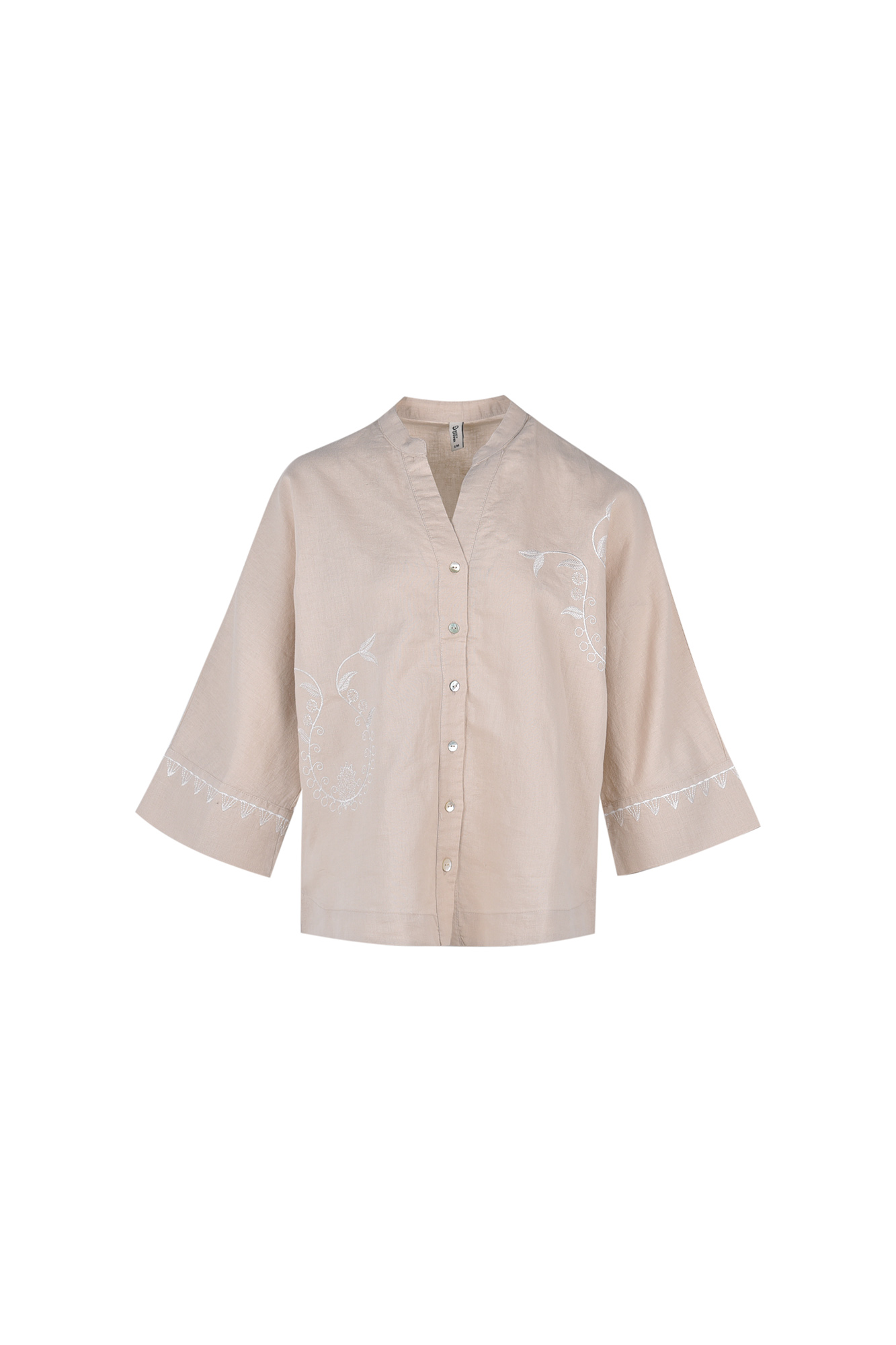 شومیز آستین بلند گلدوزی