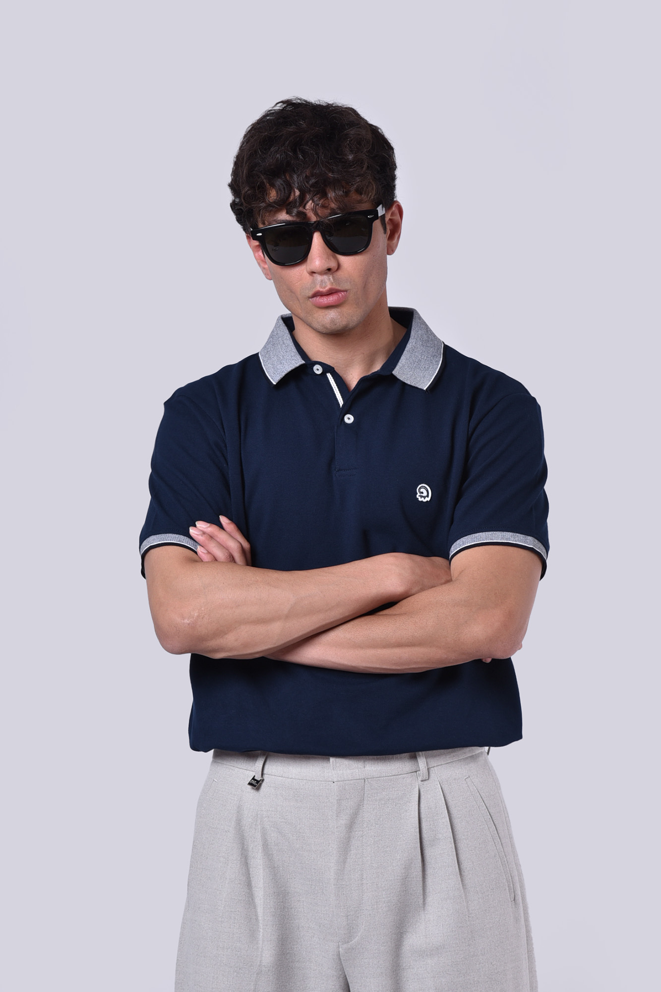 پولوشرت آستین کوتاه ساده