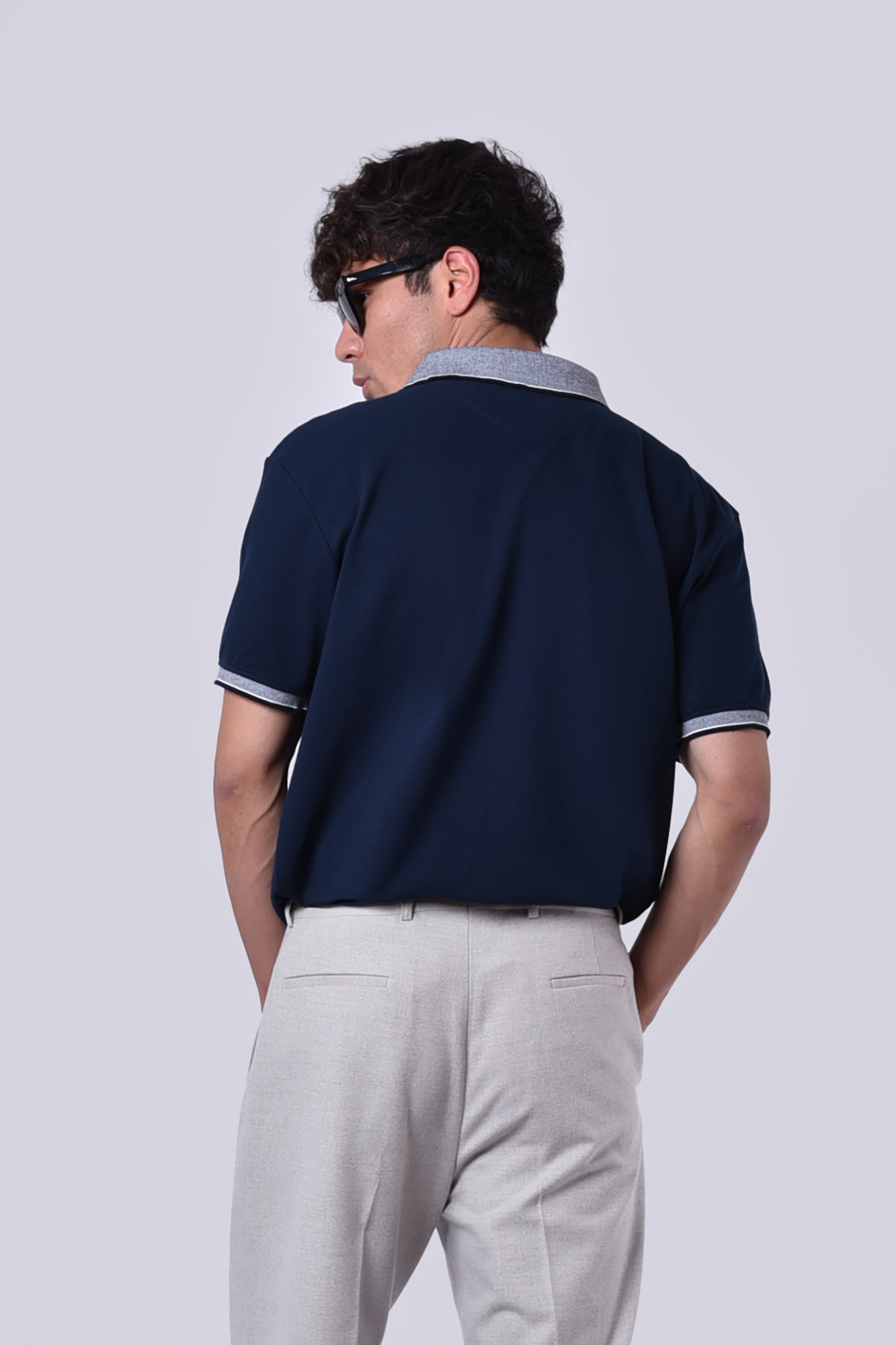 پولوشرت آستین کوتاه ساده