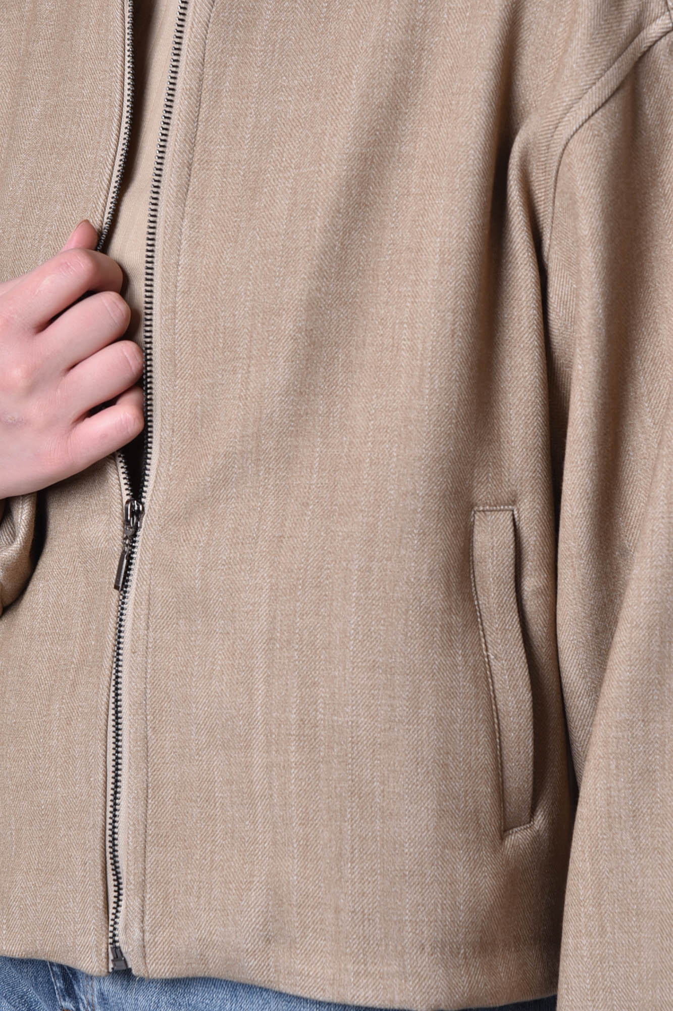 سوئیشرت تمام زیپ ساده