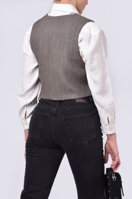 وست کوتاه ساده زنانه