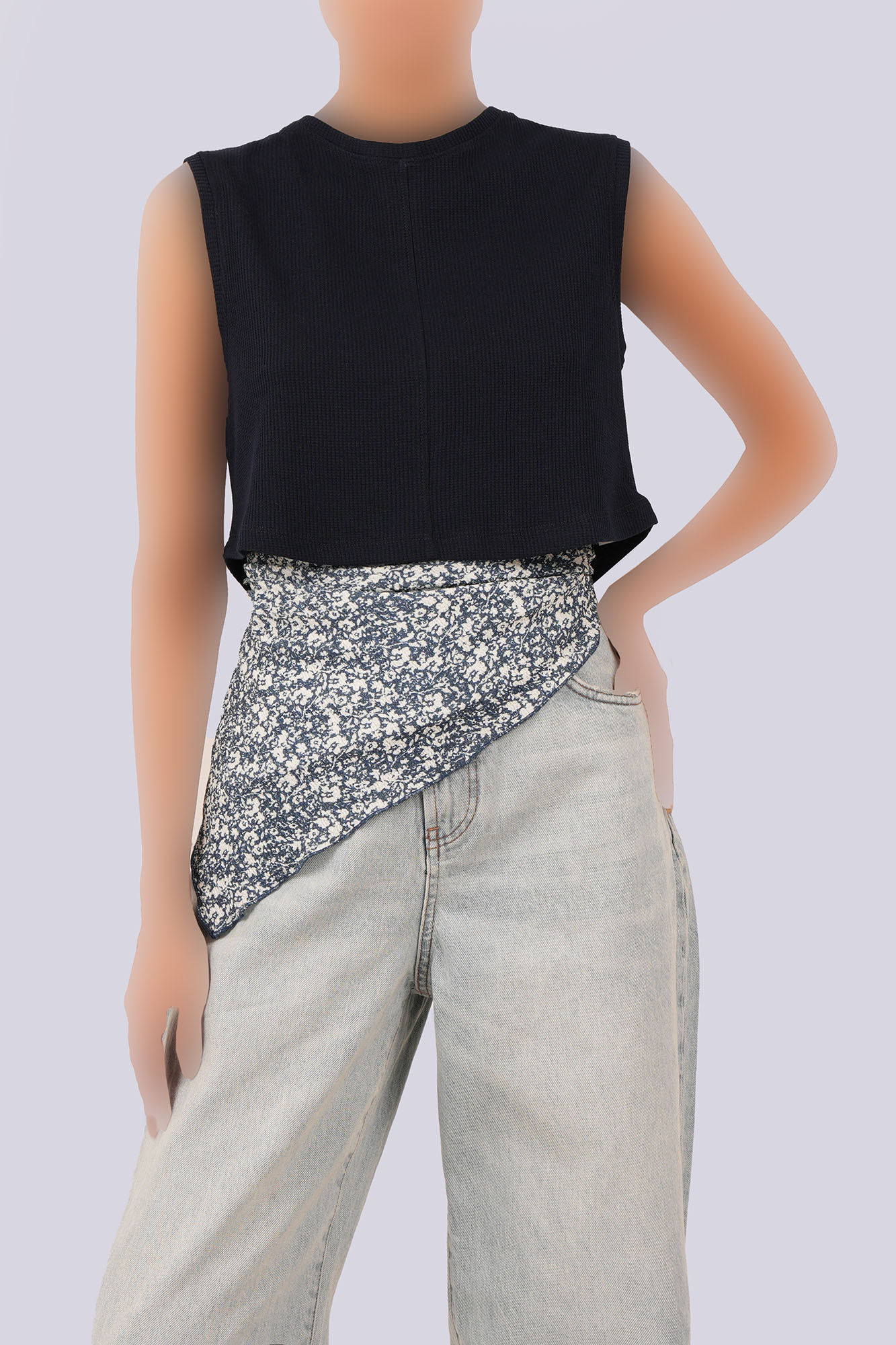 تاپ تیشرتی ساده زنانه