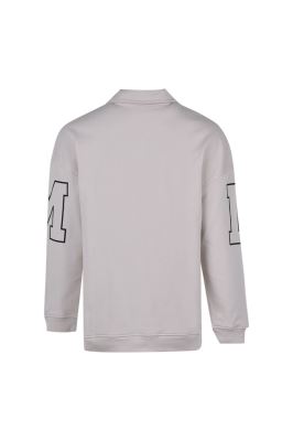 سوئیشرت نیم زیپ چاپی