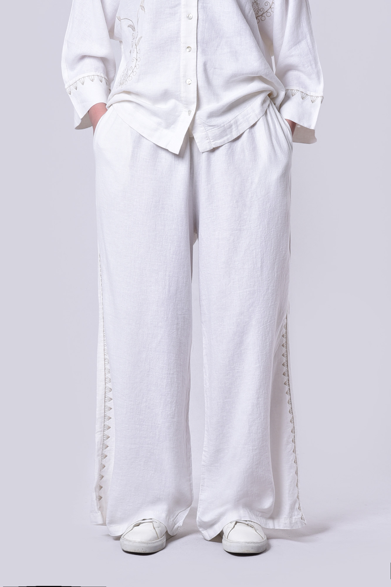 شلوار پارچه ای لینن