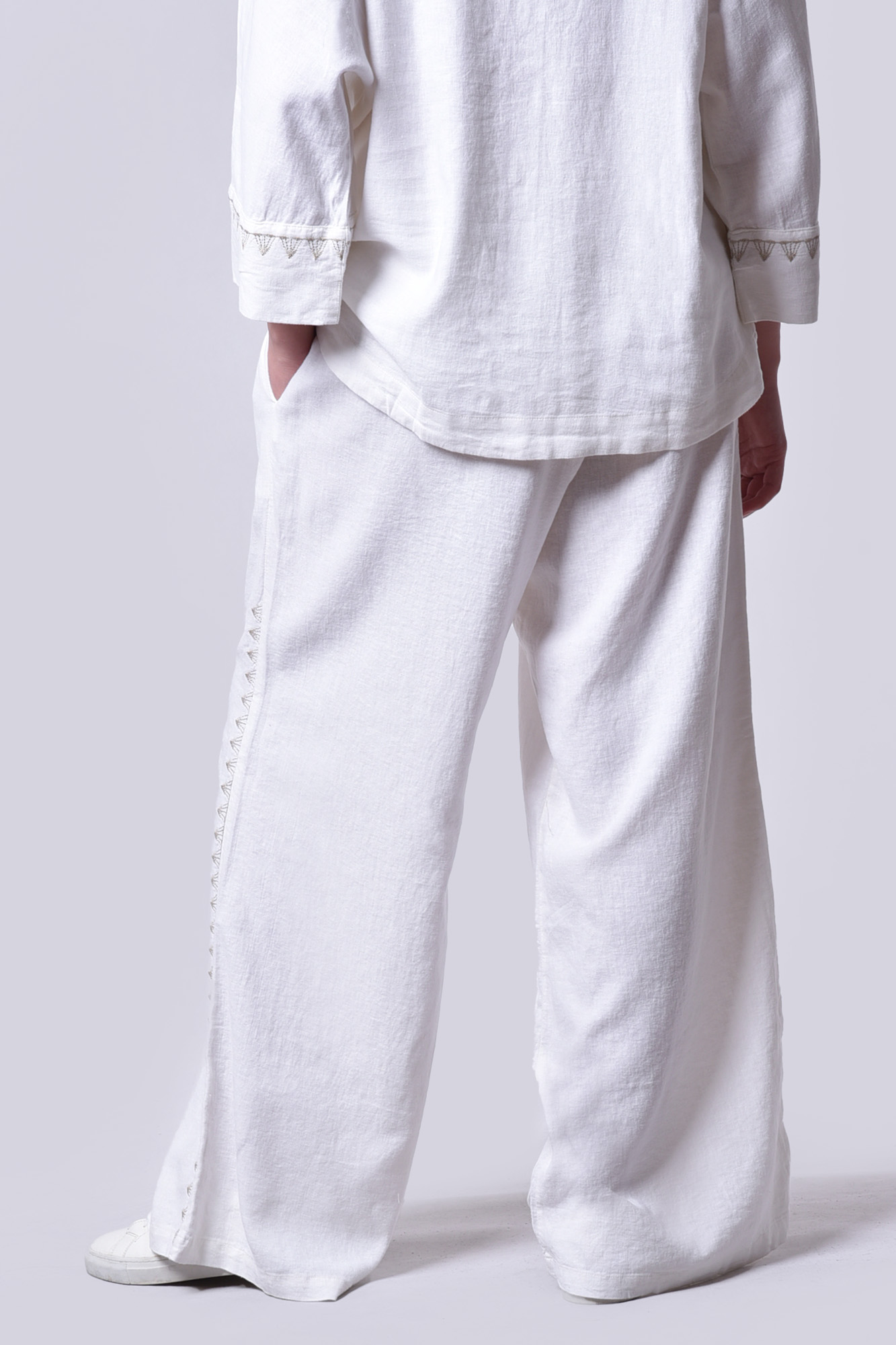 شلوار پارچه ای لینن