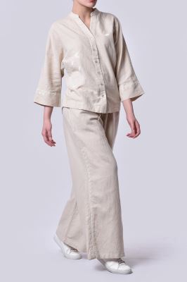 شلوار پارچه ای لینن