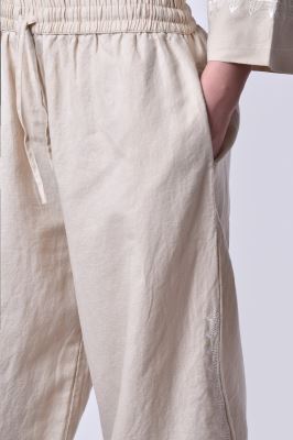 شلوار پارچه ای لینن